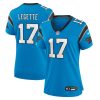 xavier legette 17 carolina panthers womens alternate game jersey blue