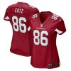 zach ertz 86 arizona cardinals women game jersey cardinal