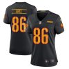 zach ertz 86 washington commanders game women jersey black