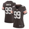 zadarius smith 99 cleveland browns women team game jersey brown