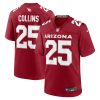 zaven collins 25 arizona cardinals men home game jersey cardinal